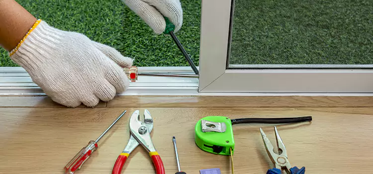 Sliding Door Track Replacement in Ridgeland, MS